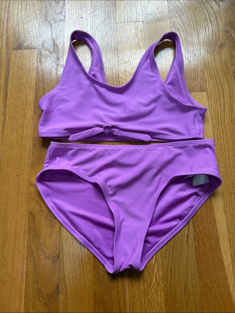 Old Navy Lilac Swim Bikini Set - Bright Purple